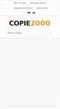 Mobile Screenshot of copie2000.com